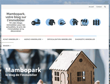 Tablet Screenshot of mambopark.com